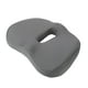 thumbnail image 5 of Almohada de donut, cojín ortopédico de donut de oficina, espuma viscoelástica, cojín de asiento suave y transpirable, color gris, 5 of 8
