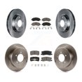 thumbnail image 1 of CMX Front Rear Disc Brake Rotors and Ceramic Pads Kit for Car Mitsubishi Outlander K8C-101258, 1 of 11