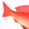 thumbnail image 2 of Unique Bargains Décoration d'Aquarium Poisson Simulation Artificielle Ornement Poisson Rouge Blanc, 2 of 2