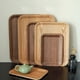 thumbnail image 3 of Bandeja rectangular versátil de madera maciza: elegante y resistente para varios escenarios, 3 of 10
