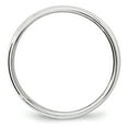 thumbnail image 7 of 10K White Gold 6mm Milgrain Half Round Band Ring Size 9.5, 7 of 7