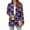 Purple, variant on Women's Halloween Print Lightweight Open Front Cardigan Sweater Long Sleeve Casual Loose Thin Knit With Pockets Fall Batwing Cover Up Outerwear,Purple XL