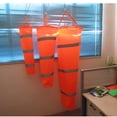 thumbnail image 3 of Shisuyan 0.8m Durable Rip-stop Thickened Waterproof Fluorescent Windsock with Reflective Belt Outdoor Wind Measurement, 3 of 8