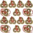 thumbnail image 2 of Argent 20 Ensembles Argent de Fortune Chinois Feng Shui Chance Argent avec Corde Rouge pour Réussite de Richesse 5 Styles, 2 of 7
