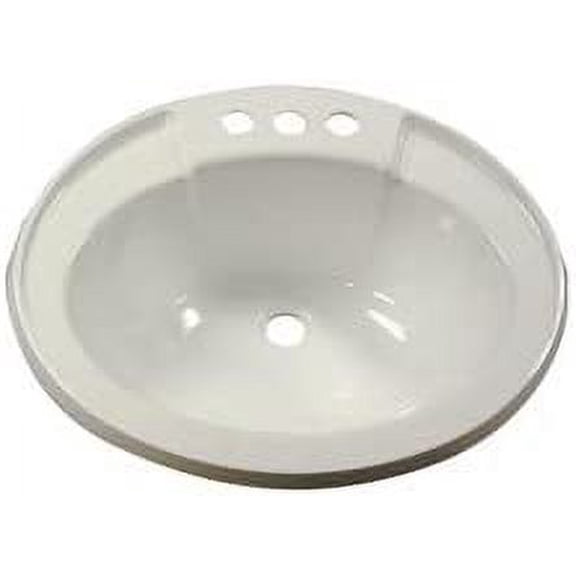 LASALLE BRIS 16370PW Sink Oval PLAS 17X20 WHTE