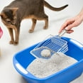 thumbnail image 5 of DUSTNIX Cat Litter Scoop, Metal Scooper, Deep Shovel, Ergonomic Handle, Kitten Poop Sifting, Durable, Heavy Duty Speed Sifter, for Litter Box （Silvery-Gray）, 5 of 7