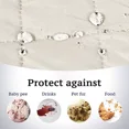 thumbnail image 4 of CJC Non-slip Sofa Cover Reversible Quilted Couch Slipcover Waterproof Tear Resistant Furniture Protector for Kids Pets, 3 Sizes, 4 of 12