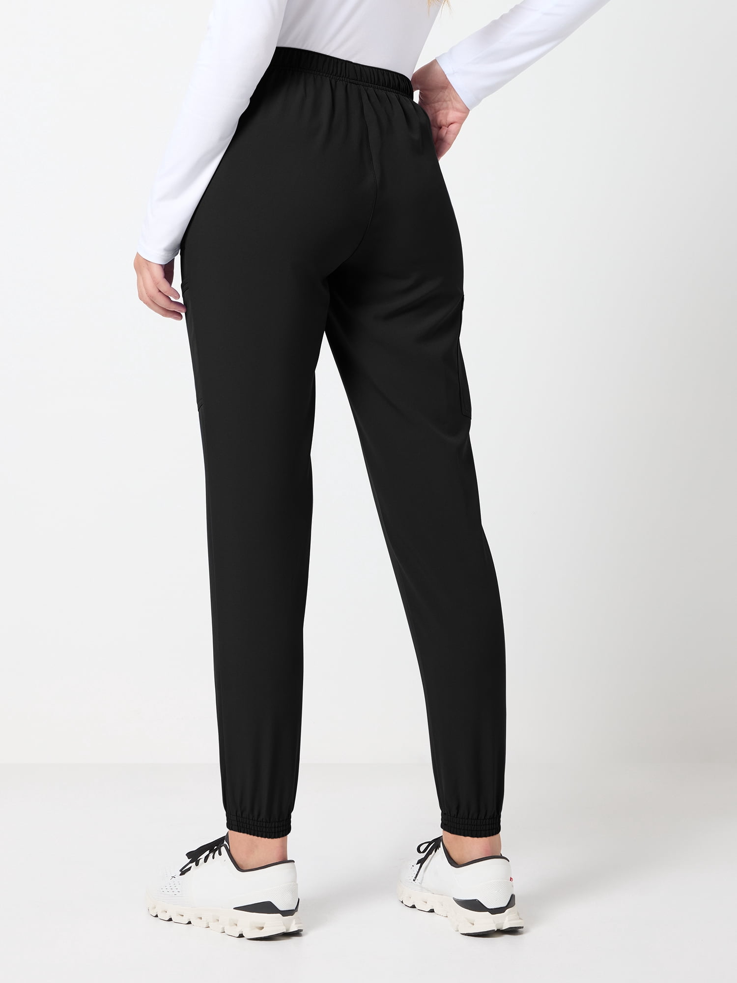 Scrubstar Core Essentials Women’s Drawstring Cargo Jogger Scrub Pant, Sizes XS–3XL