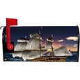 thumbnail image 5 of Coolnut Mailbox Covers Magnetic Oversize Beautiful Sailing Boat Seasonal Mail Wraps for Home Outdoor Decor, 25.4"x20.78", 5 of 5
