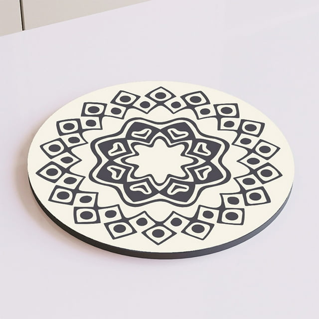 Tasses à Café et Thé, Tasses en Plastique, Tapis d'Isolation de Boue en Diatomée, Tapis de Table Résistant à la Chaleur