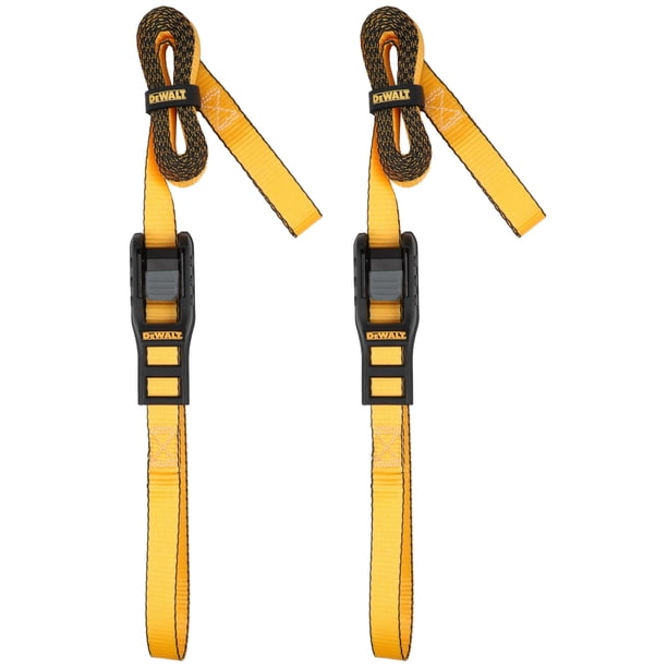 Correas de amarre DEWALT DXBC90045 negro/amarillo, 3 m, 500 kg, paquete de 2