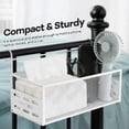 thumbnail image 5 of Multifunctional Dormitory Hanging Storage Rack Iron Basket for Bedside Bunk Bed School Apartment, 5 of 6