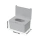 thumbnail image 3 of Caja de pañuelos con funda para teléfono celular, organizador de papel facial para cocina, baño, tocador, encimeras, dormitorio, tocador y mesas, contenedor de pañuelos de plástico de regalo, 3 of 6