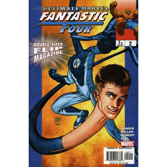 Ultimate Marvel Flip Magazine #2 VF ; Marvel Comic Book