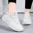 thumbnail image 5 of AUDeals Women’s Hands Free Low Top Sneakers Ultra Light Breathable Non Slip Running Shoes Slip On Casual Tennis Sneakers (White, 6.5), 5 of 7