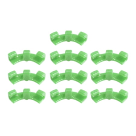 10x Trainer Bender Clips Plant Branches Bender Garden Decoration for Garden Outdoor Low Training Control Indoor Plants Green