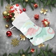 thumbnail image 6 of GZHJMY Christmas Stocking, Personalized Dinosaur Large Candy Stocking Hanging Gift, 2 PCS Xmas Stockings Decoration for Family Holiday Party Ornaments Decor Fireplace, 6 of 7