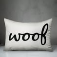 thumbnail image 3 of Creative Products Woof 14x20 Spun Poly Pillow, 3 of 3