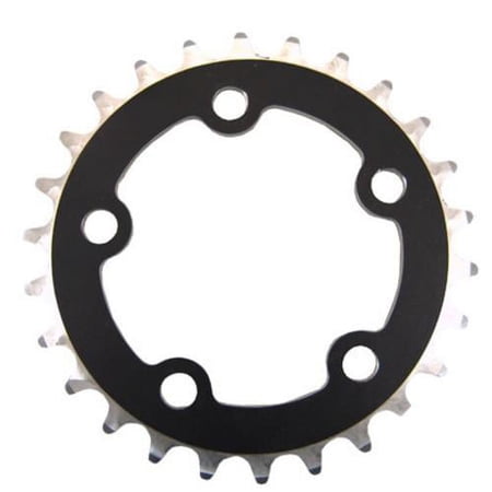 Vuelta SE Flat 74mm/BCD 26T Chainring, Black