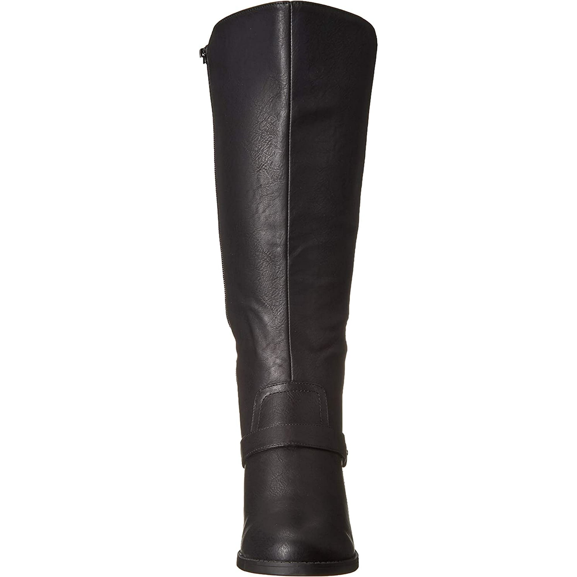 Easy Street Womens Jewel Plus Mid Calf Boot Black 7.5 W US Walmart