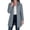 Gray, variant on Enjoytime Quilted Jackets for Women Long Sleeve Zip Up Hooded Puffer Coat Winter Warm Soft Lightweight Stand Collar Long Jacket