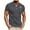 hgg264-Gray, variant on Man Casual Slim Fit Short Sleeve Printing Button Short Sleeve Turndown Collar Lapel Collar Shirt Fashion Golf Shirts