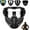 Transparent, variant on Detachable Full Face Goggle Mask, Goggle Mask Anti-Dust, Anti-Fog HD Lens, Large Viewing Hood Motorcycle Cycling Ski