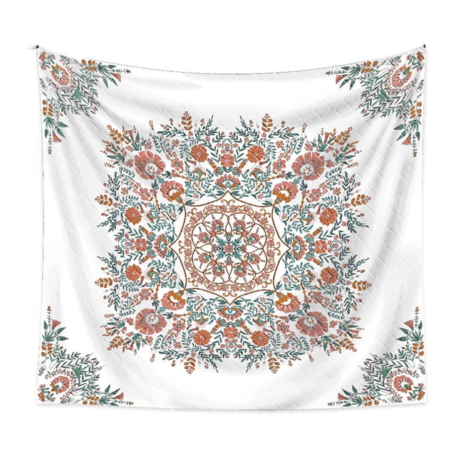 Tapiz de mandala para colgar en la pared - Tapiz bohemio para colgar en la pared Tapiz impreso