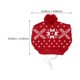 thumbnail image 5 of 1 Set Creative Pet Hat Navidad Dibujos animados de dibujos animados Sombrero Sombrero Sombrero Mascota Suministros para mascotas, 5 of 5