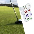 thumbnail image 3 of Cubiertas de cabeza de golf Baoblaze PU de cuero 4 piezas blanco, 3 of 7