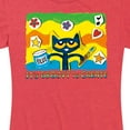thumbnail image 3 of Pete The Cat - Groovy To Create - Women's Short Sleeve Graphic T-Shirt, 3 of 6