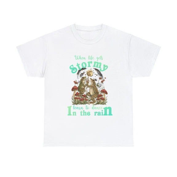 Dancing Hippie Frog T-Shirt, Hippie Frog Groovy Shirt ID-0221-TVSL