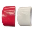 thumbnail image 1 of Paquete de 2 Rollos de Cintas Adhesivas Decorativas para Juegos y Juguetes, Extra Fuerte para Divertirse rojo cereza lechoso, 1 of 9