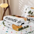 thumbnail image 5 of Homewish Retro Camper RV Print Zipper Full Size Comforter Sets with Fitted Sheet and 2 Pillowcases,Happy Camping Theme Zipper Bedding Set For Camping Lover,Reversible,4-Piece, 5 of 7