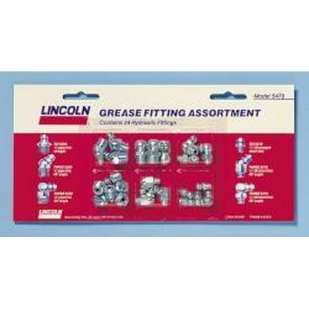 

Lincoln 5470 - 25 Piece Grease Fitting Assortment