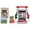 D, variant on RUIG Gas Station, 1pcs Miniature Gas Station Model Decorate Doll House Simulation Gas Station Toy for Boy Childrens Game Play House DIY Toy Building Model