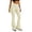 Beige, variant on Women's High Waist Yoga Pants, Solid Color Straight Leg Activewear, Casual Sports Trousers For Studio & Daily Wear Brown XL
