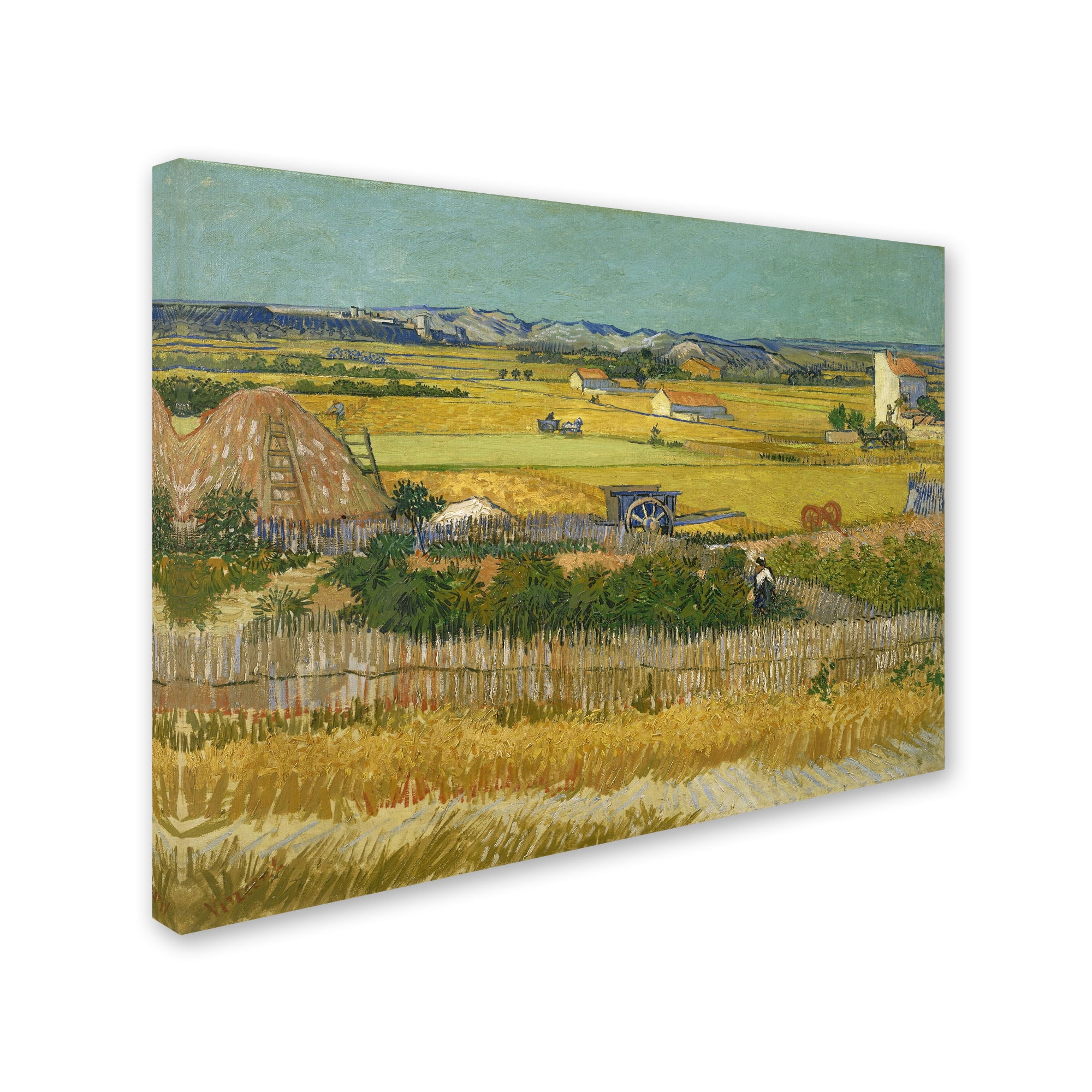 Van Gogh 'The Harvest' Canvas Art