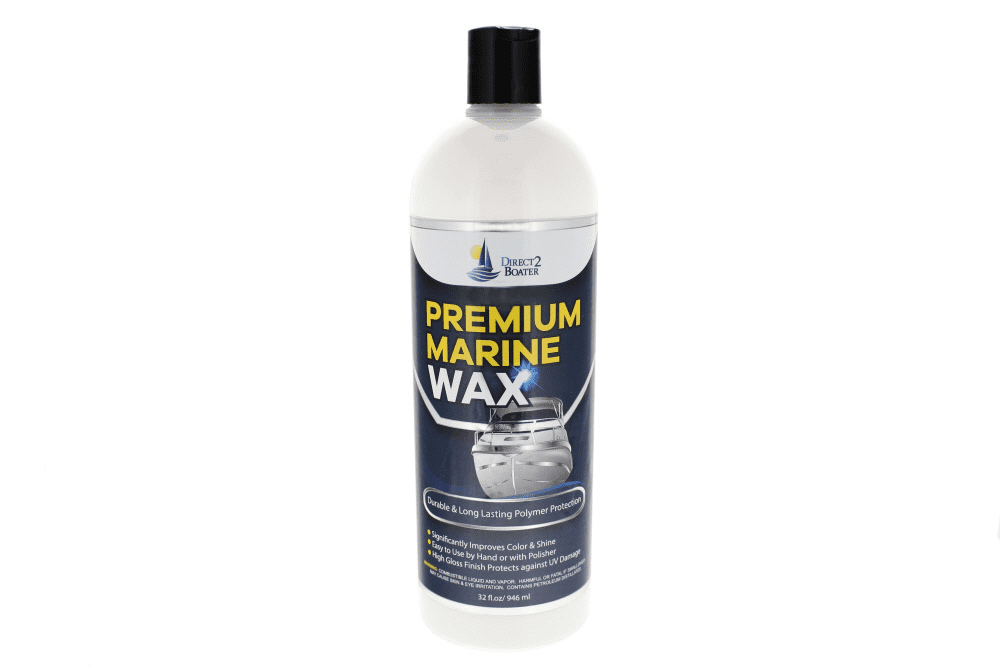 Premium Marine Wax for Boats & RV's with High Gloss Finish 32 fl oz