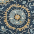 thumbnail image 6 of SAFAVIEH Heritage Francine Floral Wool Runner Rug, Navy/Gold, 2'3" x 8', 6 of 7