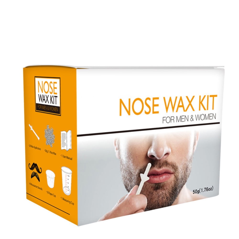 TOPOINT Nose Wax Kit for Men Women Nose Hair Removal Portable Painless