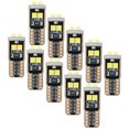 thumbnail image 2 of 10X T10 Led 6 Smd Parking Light Interior Lighting Bulb Amber White, 2 of 6