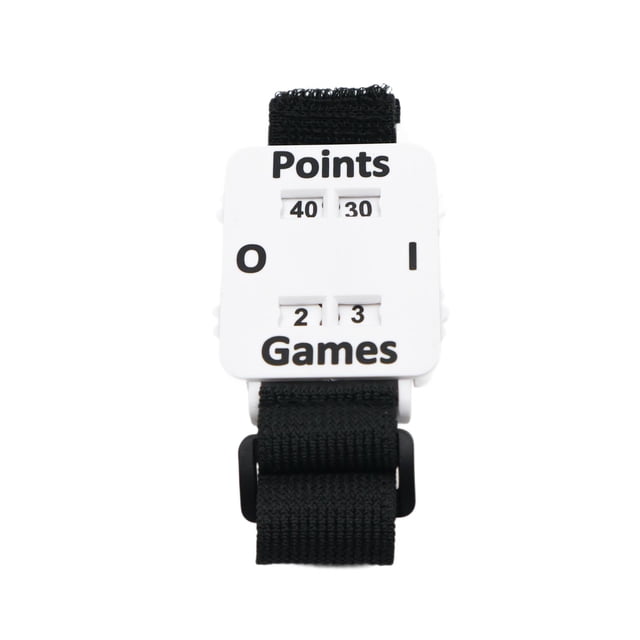 guohui Multifunctional Score Marker Bracelet, Sports Accessory for Basketball Games And White