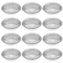 DECOMELODY Aluminum Trays with Lids Round for Cooks in Kitchenware 50 Sets