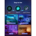 thumbnail image 4 of Lepro TB1 AI LED Table Lamps, Multicolor RGB Smart Bedside Lamp Dimmable, APP Control Alexa Google Compatible, LightBeats Music Sync for Bedroom, Living Room, Mother's Day, 2.4 GHz Wifi/Bluetooth, 4 of 8