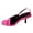 Pink, variant on Women's Slingback Heels Pointed Toe Block Heel Pumps Closed Toe Adjustable Strap Office Work Dress Shoes for Daily Wear