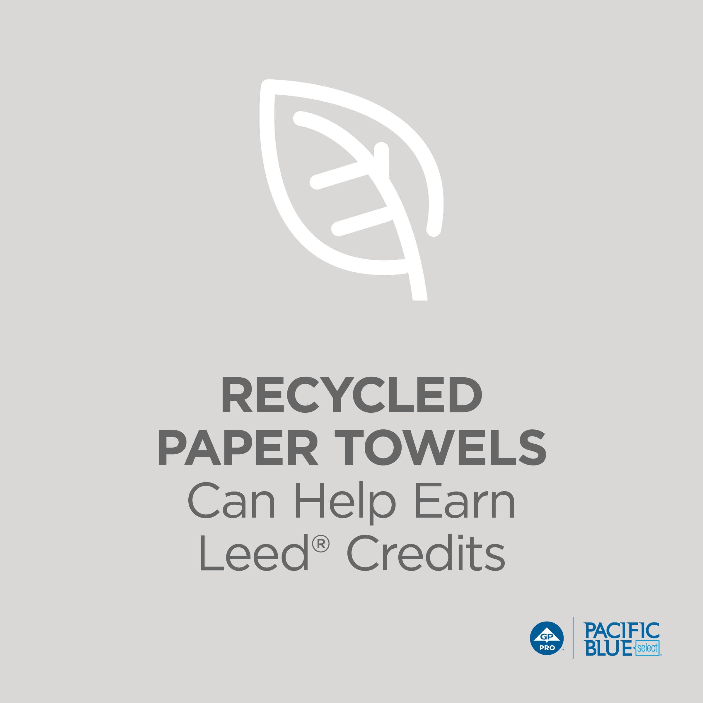 Pacific Blue Select® Premium 1-Ply Multifold Paper Towels by GP PRO (Georgia-Pacific), White, 4,000 Towels Per Case