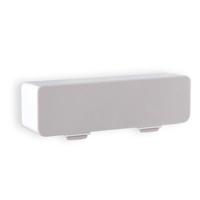 Advancent Caja de almacenamiento de condimentos de cocina, contenedores de condimentos sin perforaciones, tarro de combinación impermeable a Organizadores de utensilios de cocina beige claro
