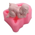 thumbnail image 1 of Molde de silicona para bebé durmiente 3D, moldes de Ángel para Fondant para decoración de pasteles, suministros para mousse de caramelo y Chocolate, 1 of 8