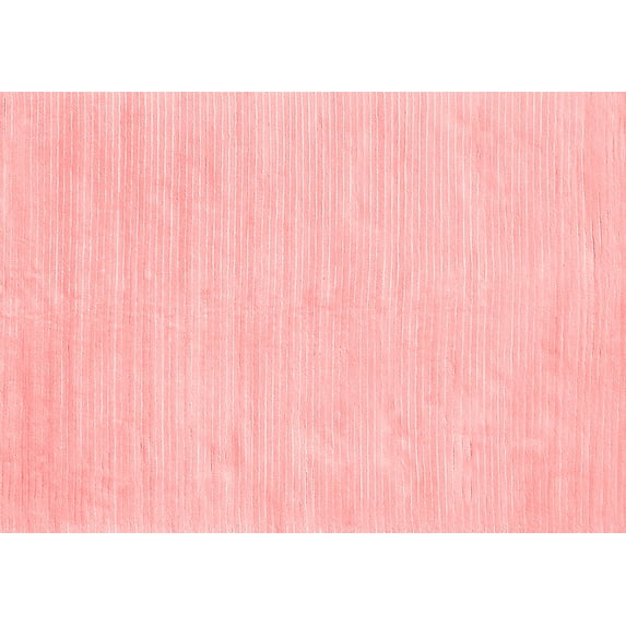 Ahgly Company Indoor Rectangle Solid Red Modern Area Rugs, 7' x 10'